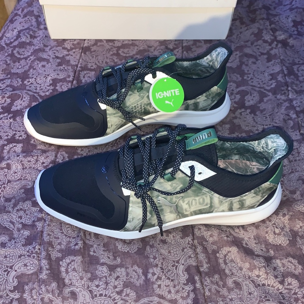 Puma x Palm Tree Crew Men’s Ignite Fasten8 Money Bag Golf Shoes